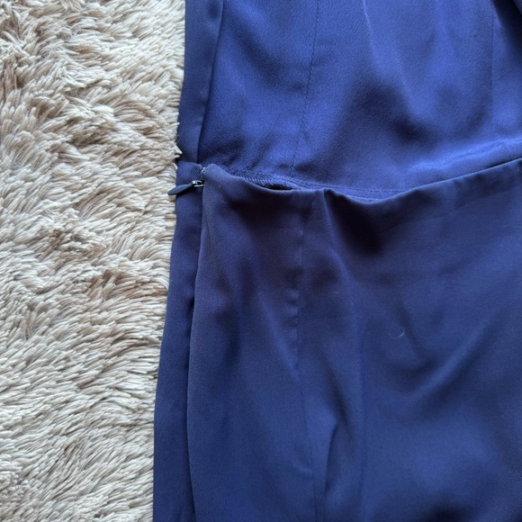 NBD (Revolve) NAVY LACE PANEL MIDI DRESS - Picture 9 of 10